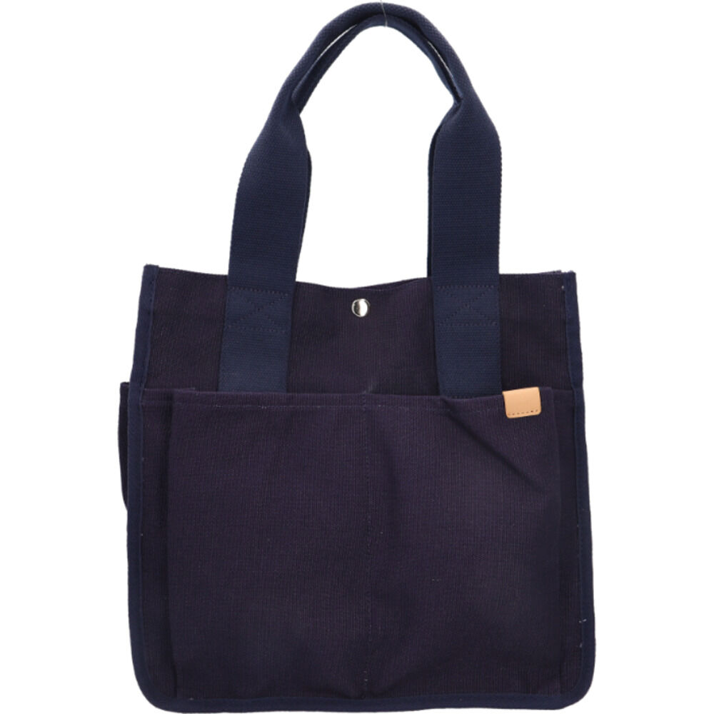 BACKYARD FAMILY「仕切り付き トートバッグ a4 通販 キャンバス トート レディース キャンバスバッグ 肩掛け」|トートバッグ|ブルー1