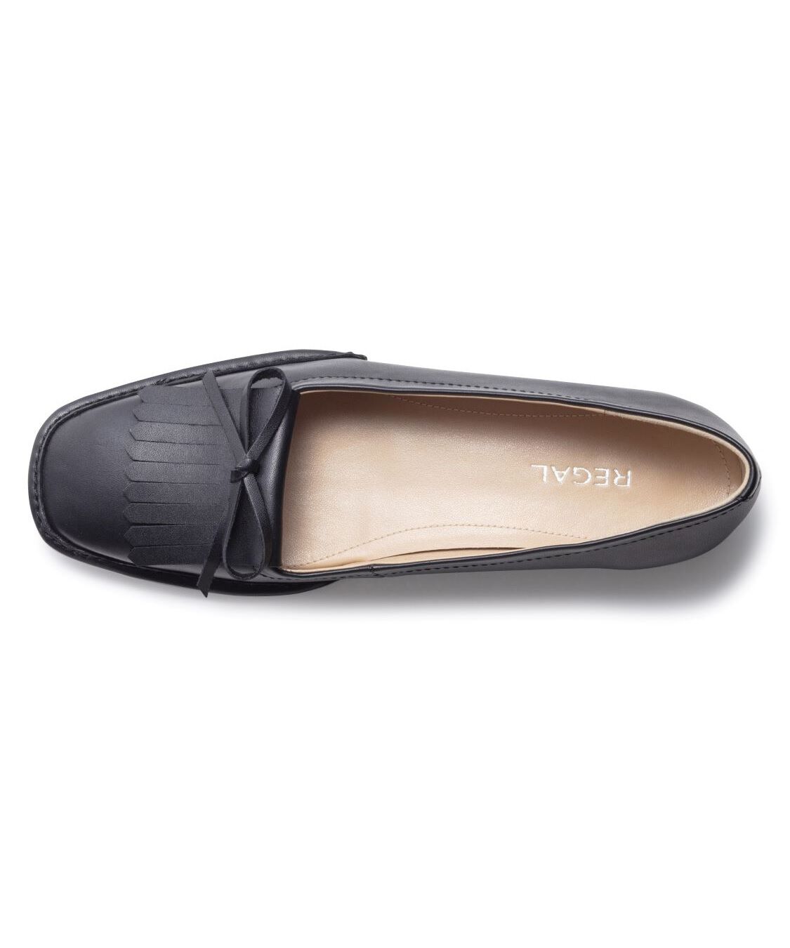 REGAL SHOES「REGAL キルトフラットシューズ【ヒール13mm】　商品コード：F85RAH」|パンプス|