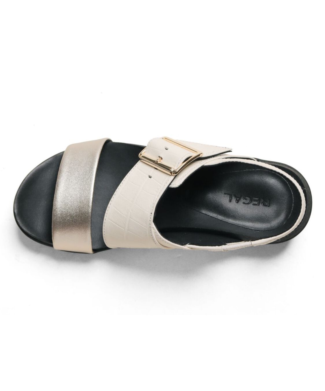 REGAL SHOES「REGAL ベルトサンダル【ヒール40mm】　商品コード：F04SAG」|サンダル|