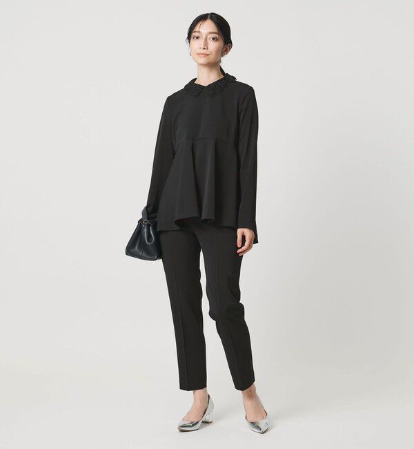 UNITED ARROWS「FEEL CLEAN 2WAY ブラウス ‐防シワ ストレッチ UVカット‐」|シャツ・ブラウス|