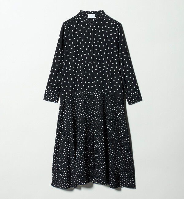 UNITED ARROWS「プリント シャツワンピース ‐ウォッシャブル‐」|ワンピース|