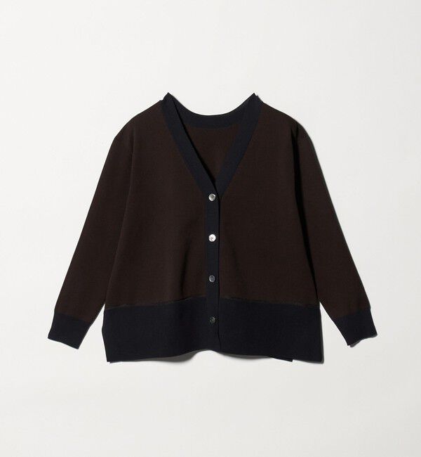UNITED ARROWS「ミニマル 2WAY カーディガン ‐ウォッシャブル‐」|カーディガン|