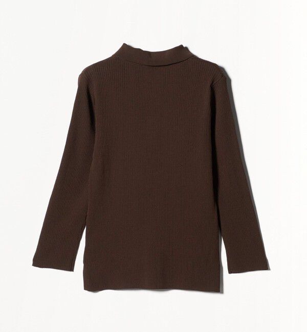 UNITED ARROWS「7分袖 シャツ コンビ ポロニット」|ニット・セーター|