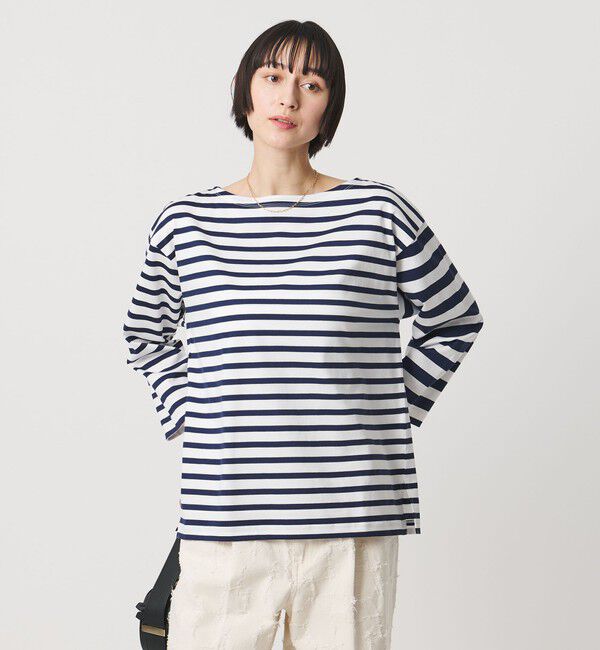 UNITED ARROWS「8分袖 イレギュラー ボーダー カットソー」|Tシャツ・カットソー|その他2