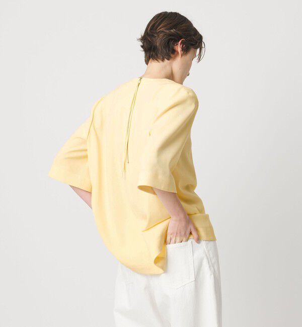 AEWEN MATOPH「＜AEWEN MATOPH＞ショルダーパッド Tブラウス ‐ ウォッシャブル ‐」|シャツ・ブラウス|