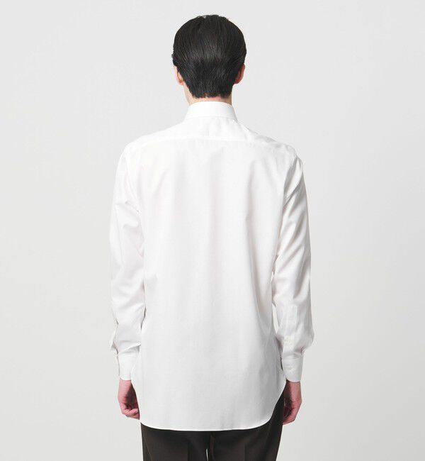 UNITED ARROWS「イージーケア AG ツイル セミワイドカラーシャツ  抗菌防臭」|シャツ・ブラウス|