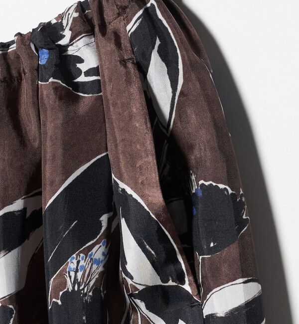 UNITED ARROWS「＜SACRA＞ペイント フローラ パンツ」|チノ|