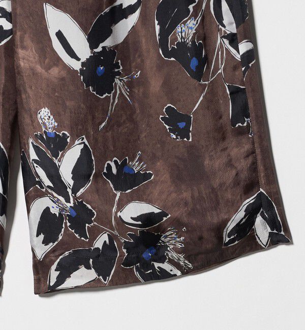 UNITED ARROWS「＜SACRA＞ペイント フローラ パンツ」|チノ|