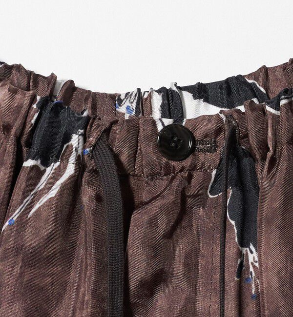 UNITED ARROWS「＜SACRA＞ペイント フローラ パンツ」|チノ|