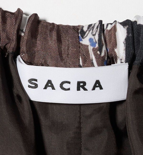 UNITED ARROWS「＜SACRA＞ペイント フローラ パンツ」|チノ|