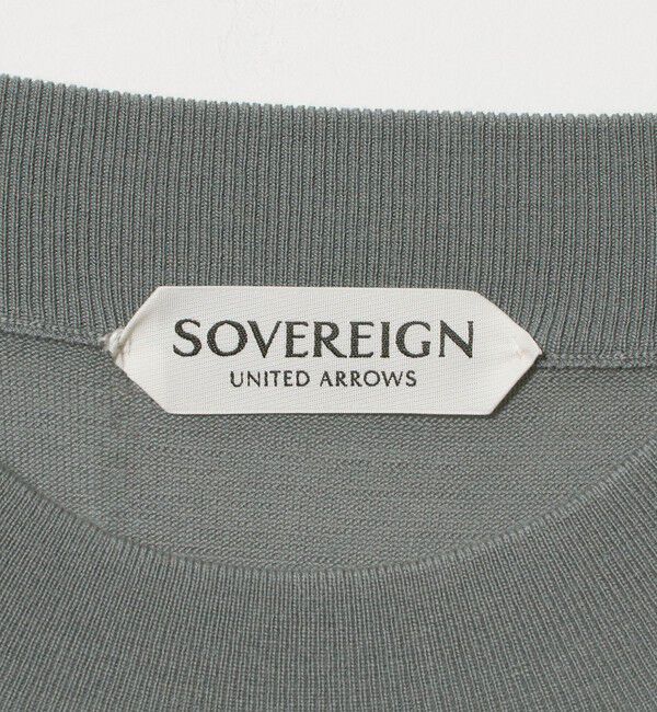 UNITED ARROWS「＜SOVEREIGN＞ハイゲージ モックネック ニット」|ニット・セーター|