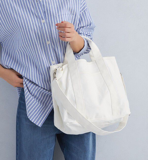 UNITED ARROWS green label relaxing「【WEB限定】2WAY キャンバス トートバッグ / ユニセックス」|トートバッグ|