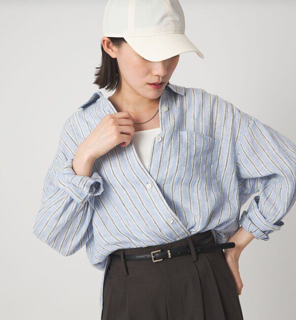 UNITED ARROWS green label relaxing「［size SHORTあり］リネン2WAYシャツ」|シャツ・ブラウス|その他1