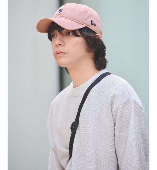 UNITED ARROWS green label relaxing「【別注】＜NEW ERA＞GLR ミニ NY 9TWENTY キャップ」|キャップ・キャスケット|PINK