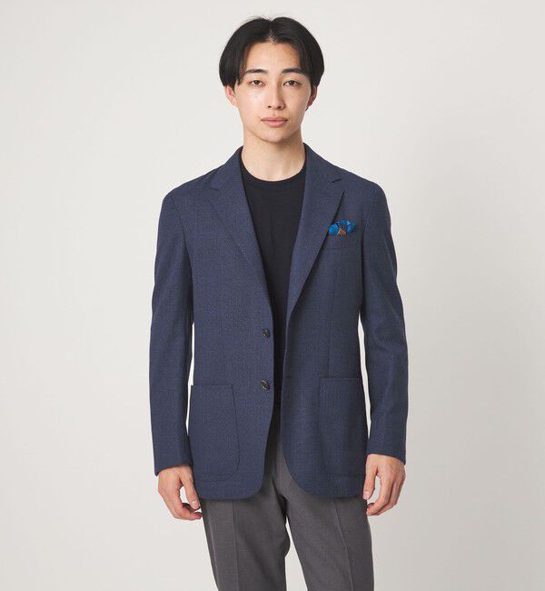 UNITED ARROWS green label relaxing「REDA MESH 無地 2B RG ジャケット」|テーラードジャケット|ROYAL