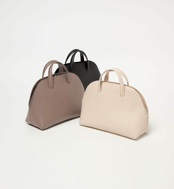 UNITED ARROWS green label relaxing「【WEB限定】2WAY ラウンド ボストンバッグ / ショルダーバッグ」|ショルダー・メッセンジャー|