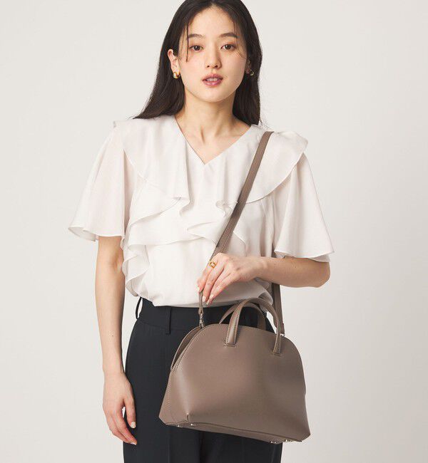 UNITED ARROWS green label relaxing「【WEB限定】2WAY ラウンド ボストンバッグ / ショルダーバッグ」|ショルダー・メッセンジャー|