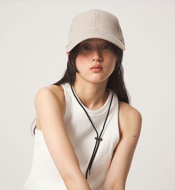 UNITED ARROWS green label relaxing「2WAY ワイドバイザー ツイル キャップ / 帽子 UVカット」|キャップ・キャスケット|