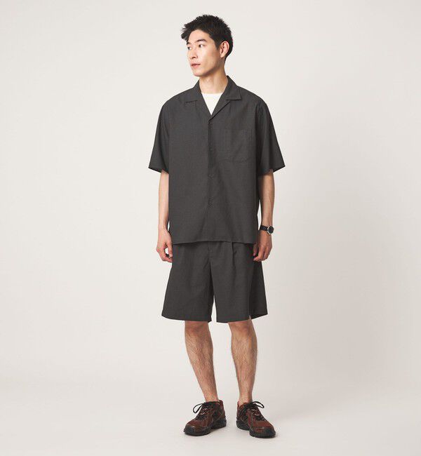 UNITED ARROWS green label relaxing「TR 和紙 2プリーツ ショート パンツ ショーツ」|その他|