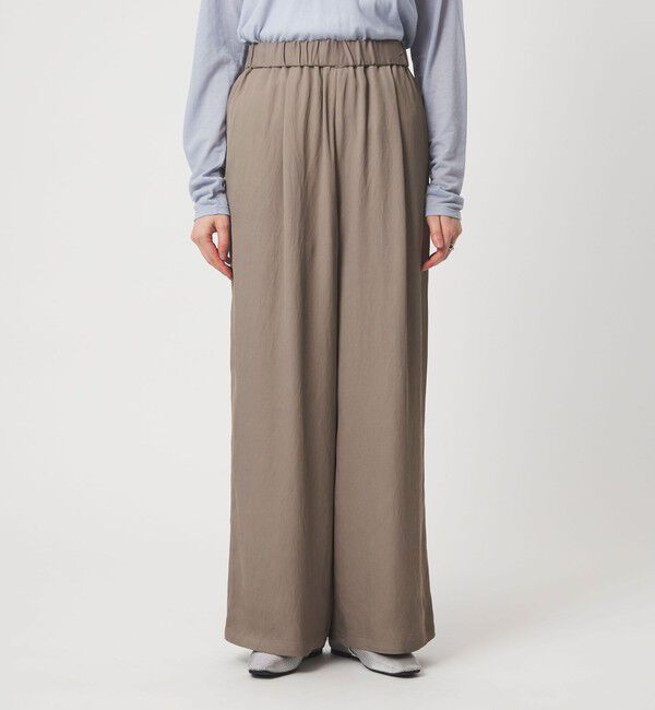 UNITED ARROWS green label relaxing「【WEB限定】＜at ease＞ドロスト ワイド パンツ」|その他|