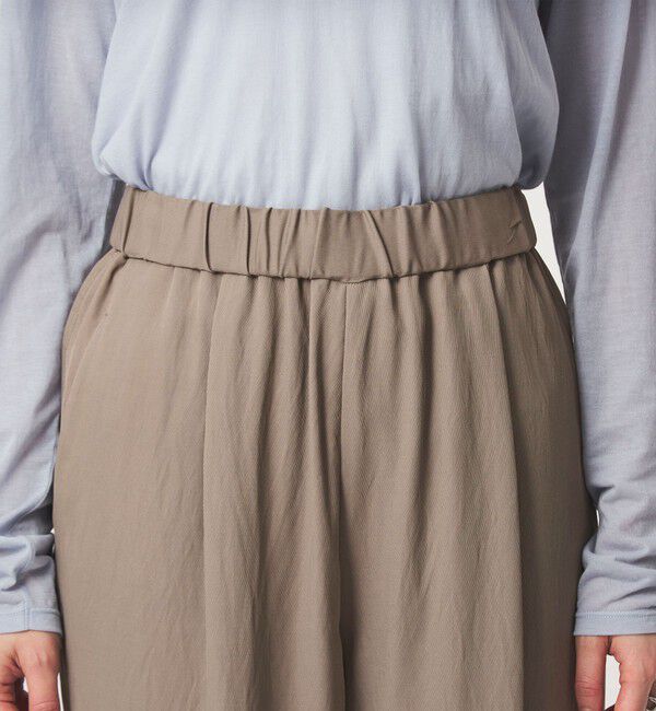 UNITED ARROWS green label relaxing「【WEB限定】＜at ease＞ドロスト ワイド パンツ」|その他|