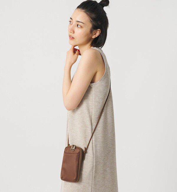 BEAUTY&YOUTH UNITED ARROWS「ポリエステル ジップスリム ウォレットショルダー」|財布|