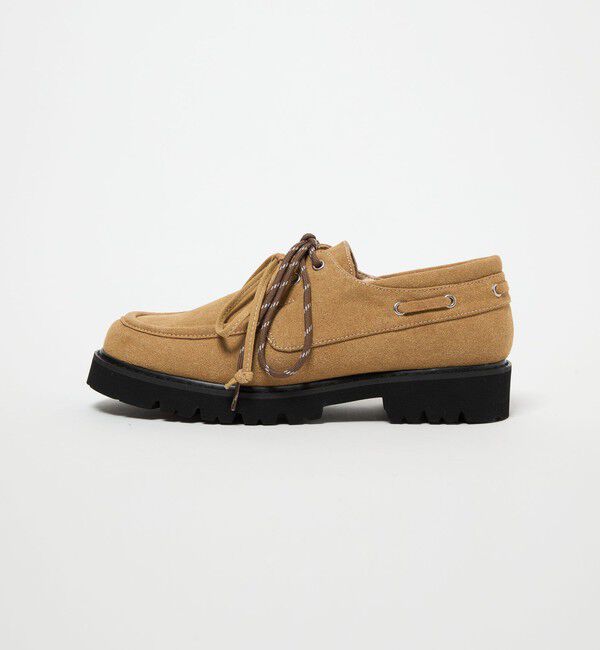 BEAUTY&YOUTH UNITED ARROWS「3WAY デッキシューズ ベージュ」|デッキシューズ|