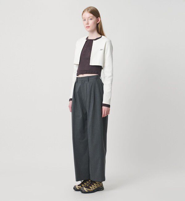 NICE WEATHER「＜NICE WEATHER＞トロ スラックス/WOMEN」|スラックス|
