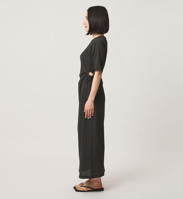 BEAUTY&YOUTH UNITED ARROWS「サイドホール ショートスリーブ ワンピース」|ワンピース|