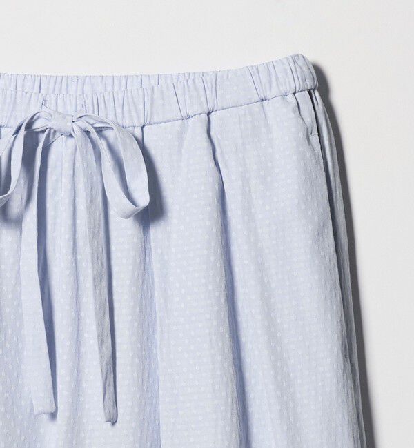BEAUTY&YOUTH UNITED ARROWS「ドット パイピング ワイド イージーパンツ ウォッシャブル/ライナー」|その他|