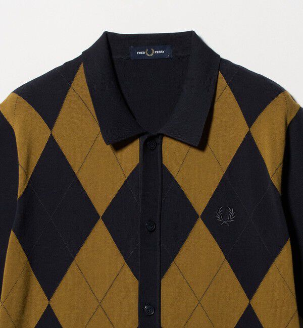 BEAUTY&YOUTH UNITED ARROWS「＜FRED PERRY＞アーガイル ニット シャツ」|ニット・セーター|