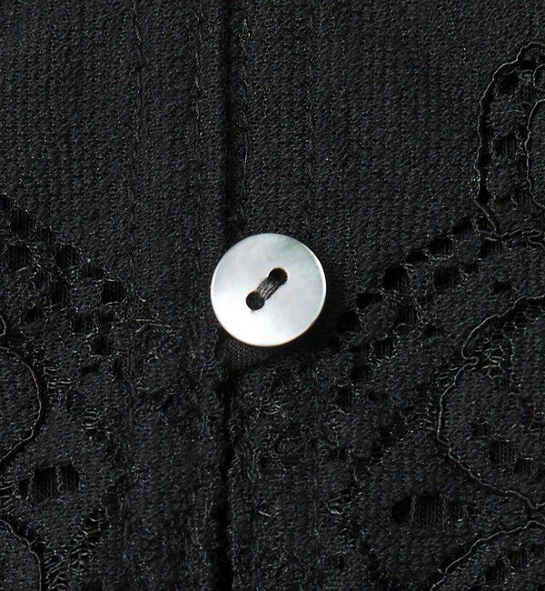 BEAUTY&YOUTH UNITED ARROWS「【WEB限定 Wardrobe DAILY MINIMAL】レース 2WAYブラウス ウォッシャブル」|シャツ・ブラウス|