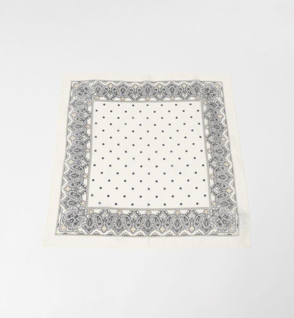 BEAUTY&YOUTH UNITED ARROWS「ドット バンダナモチーフ スカーフ」|バンダナ・スカーフ|