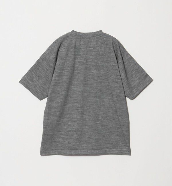 BEAUTY&YOUTH UNITED ARROWS「ウール テクスチャード クルーネック Tシャツ」|Tシャツ・カットソー|