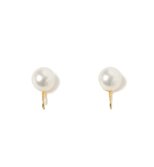 Demi-Luxe BEAMS 「12mm パール イヤリング」|イヤリング|