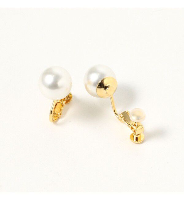 Demi-Luxe BEAMS 「12mm パール イヤリング」|イヤリング|