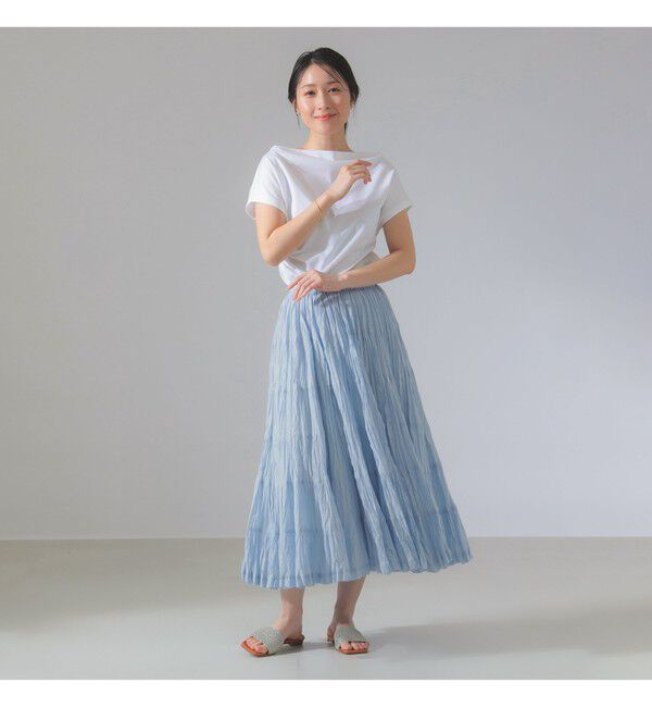 Demi-Luxe BEAMS 「【別注】MARIHA / 草原の虹 ソリッド スカート」|スカート|