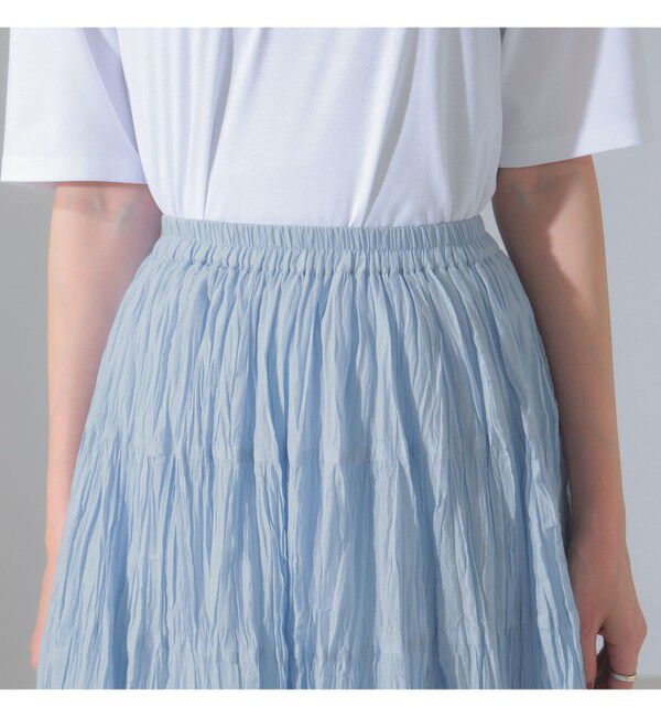 Demi-Luxe BEAMS 「【別注】MARIHA / 草原の虹 ソリッド スカート」|スカート|