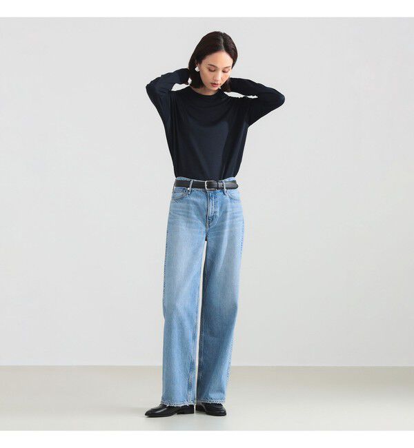 Demi-Luxe BEAMS 「【別注】SLOANE / ウール クルーネック ロングスリーブ プルオーバー」|Tシャツ・カットソー|