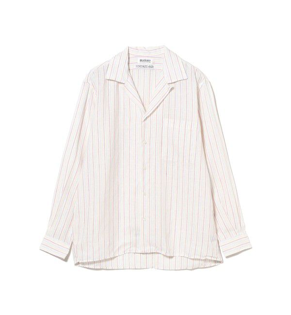 BEAMSBOY「【別注】INDIVIDUALIZED SHIRTS / オープン カラー シャツ＜イージーケア＞」|シャツ・ブラウス|