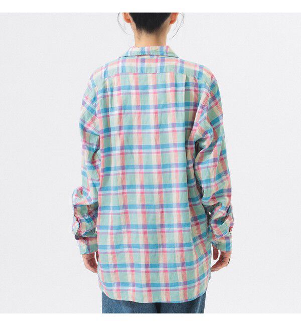 BEAMSBOY「【別注】INDIVIDUALIZED SHIRTS / オープン カラー シャツ＜イージーケア＞」|シャツ・ブラウス|