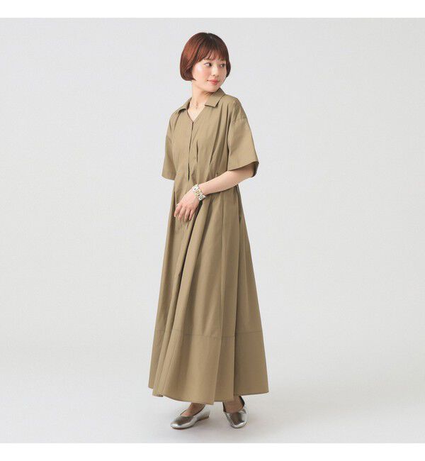 Ray BEAMS 「ウエスト タック スキッパー ワンピース」|ワンピース|MOCHA