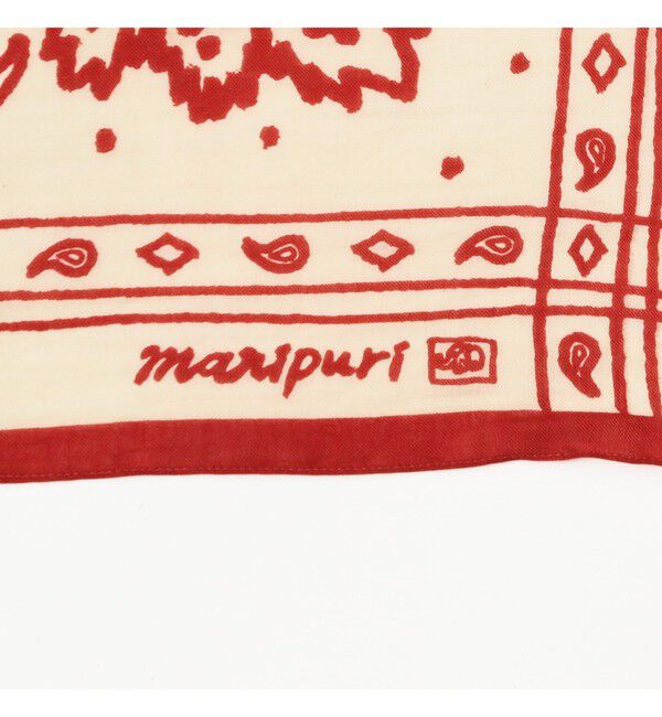 Demi-Luxe BEAMS 「ｍanipuri / メドウ バンダナ ストール」|ストール|
