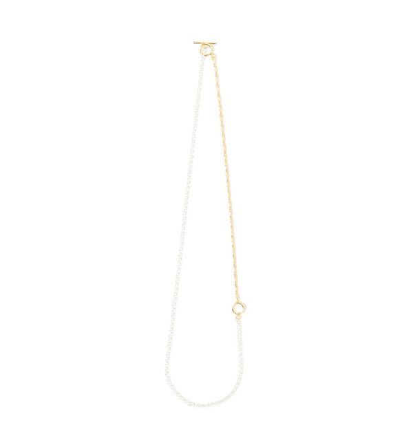 Demi-Luxe BEAMS 「ISOLATION / コンビネーション ロングネックレス シルバー&times;ゴールド ILN-0139」|その他|SilverxGold