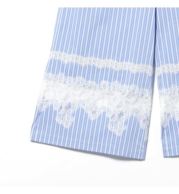 Ray BEAMS 「カットワーク レース パンツ」|チノ|