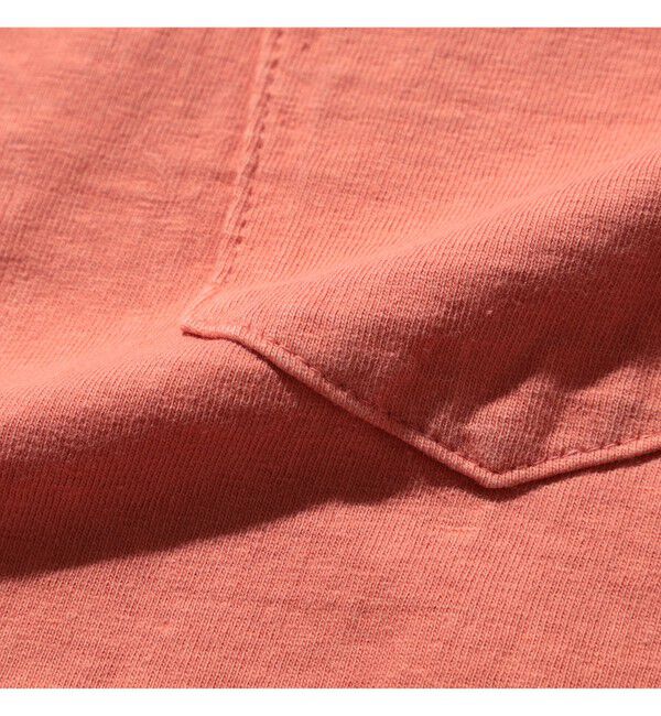 BEAMS PLUS「BEAMS PLUS｜【別注】REMI RELIEF / Pocket T-shirt｜ポケットT｜オーガニックコットン｜ヴィンテージ加工 」|Tシャツ・カットソー|