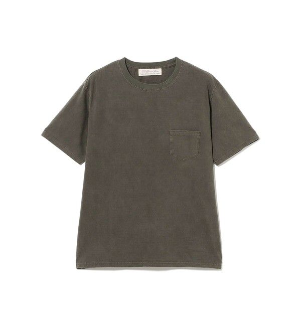 BEAMS PLUS「BEAMS PLUS｜【別注】REMI RELIEF / Pocket T-shirt｜ポケットT｜オーガニックコットン｜ヴィンテージ加工 」|Tシャツ・カットソー|