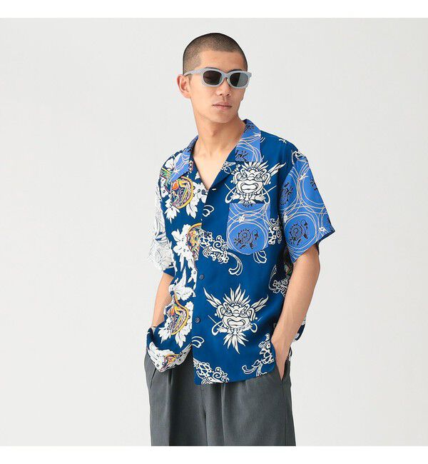 BEAMS「【別注】SUN SURF / クレイジー アロハシャツ 26SS」|シャツ・ブラウス|