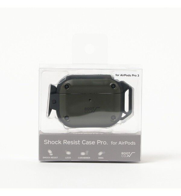 bPr BEAMS「ROOT CO. / GRAVITY Shock Resist Case Pro. for AirPodsPro (第3世代) 専用ケース」|モバイルケース|