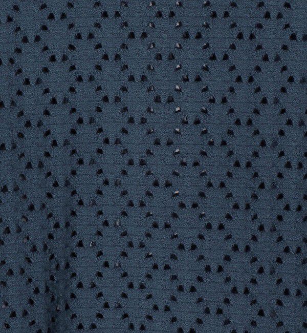 SHIPS for women「【WEB限定】〈手洗い可能〉アイレット クルーネック プルオーバー」|Tシャツ・カットソー|